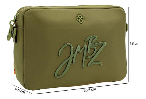 Bolso Jaime Ibiza Modelo Ji 2416 Color Verde Lazos 2024