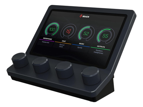 Mezcla Beacn Controlador De Audio Usb C Windows Con Una De 5
