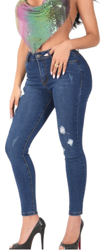 Skinny Jeans Slim Fit Premium Para Dama Moda Y Vanguardia