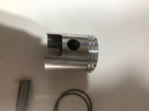 Imagen 4 de 4 de Piston Persan Std Con Aros Y Perno De Zanella 125 Rutera