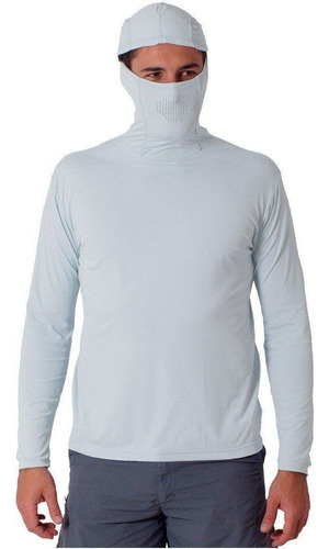 Camiseta Proteção Filtro Uv Solar Ninja Ballyhoo Cor Branca