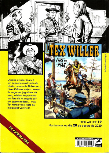 Tex Willer - 018 (as Aventuras De Tex Quando Jovem) (complete Sua Coleção) (Usado)