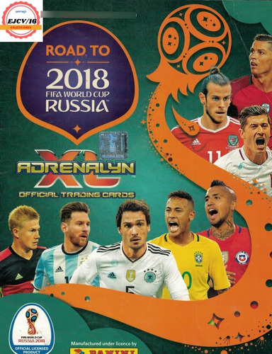 Coleccionador Cartas Adrenalyn Xl Road Rusia 2018 Completo