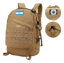 Comprar Mochila T-go Táctica Militar Viaje Trekking + 30l Color Camel Tactica Camel 170