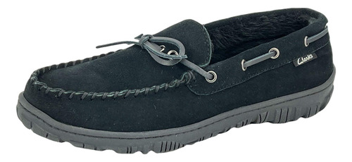 Clarks Mens Suede Leather Moccasin Slipper B08t247sn1_310324