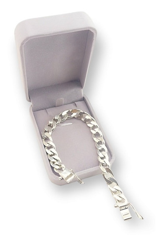 Pulsera Lomeada For Men Plata 950 Ley