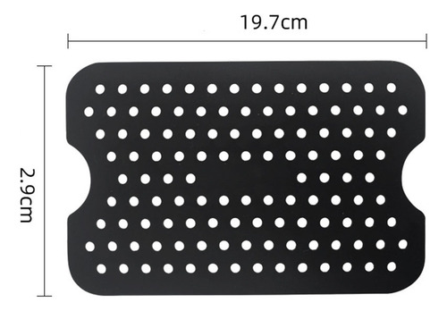 Alfombrilla Air Fryer Mat, Freidora De Doble Aire, 4 Unidade