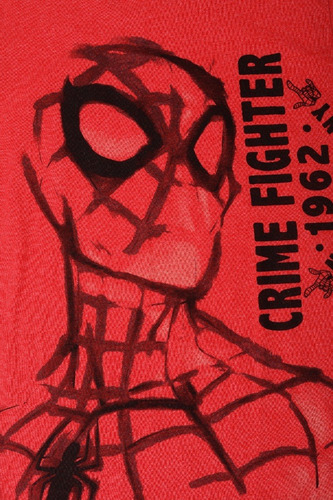 Playera Marvel Spider Man Juvenil Rojo