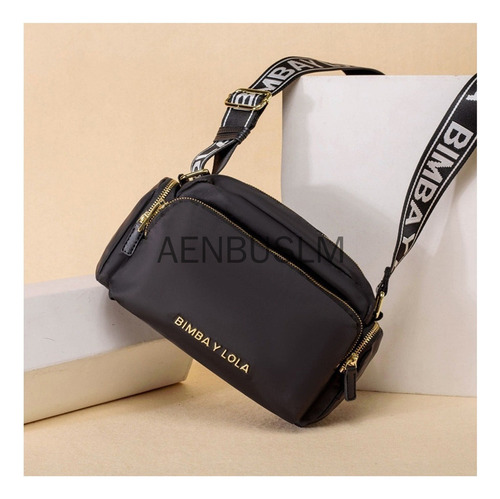 Bolsa Bandolera Bimba Y Lola Marca Española D/nailon P/mujer