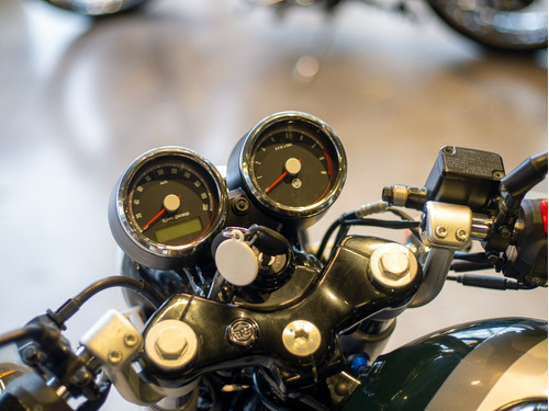 Imagen 13 de 25 de Royal Enfield Continental Gt British Green Reserva Ya