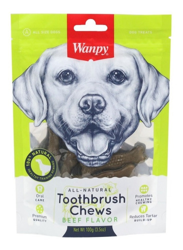 Wanpy Toothbrush Chews Beef 100 Grs - Envíos A Todo Chile