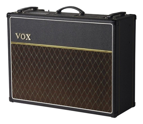 Imagen 1 de 4 de Amplificador VOX Custom Series AC30C2 Valvular para guitarra de 30W color negro 220V