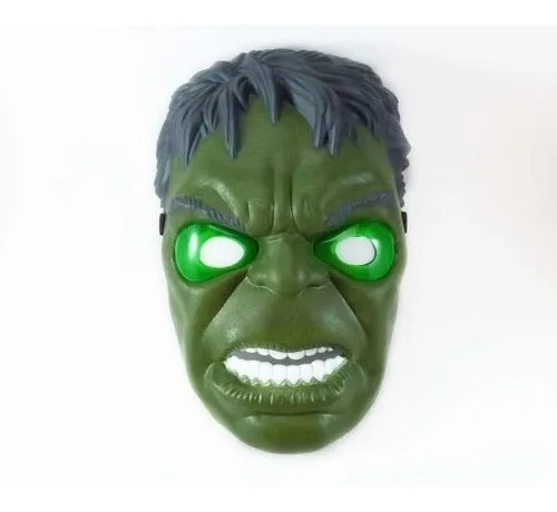 Mascara Con Luz Spiderman Hulk Capitan America-iron Man X 1 