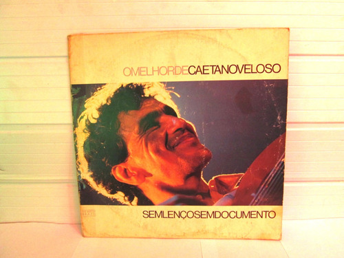 Vinil Disc - Caetano Veloso, O Melhor, Sem Lenço Sem Documen (Usado)