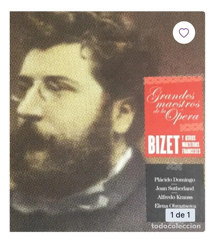 Grandes Maestros De La Ópera Bizet Y Otros Maestros 5 Cds