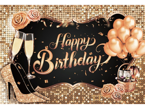 Telón De Fondo Para Fotografía De Cumpleaños Para Mujer, 240