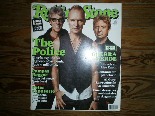 Revista Rolling Stone Argentina Num112 Jul 2007 The Police