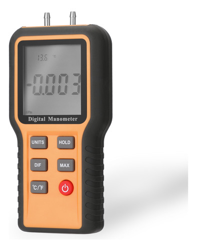 Manómetro Digital Lcd. Ajustable 12 Unidades Presión Herr