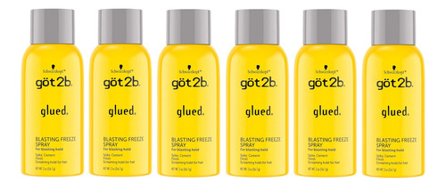 Spray Got2b Glue Blasting Freeze 60 Ml (6 Unidades)