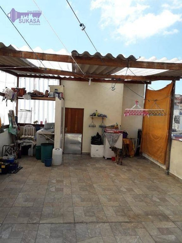 Imagem 8 de 11 de Cobertura Com 2 Dormitórios À Venda, 52 M² Por R$ 212.000,00 - Jardim Guarará - Santo André/sp - Co0323