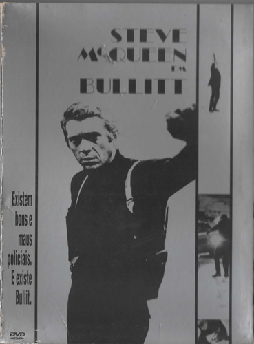 Dvd Filme Bullitt / Steve Mc Queen / Extras / Venc. De Oscar (Usado)