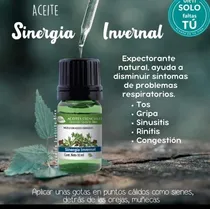 Comprar Aceite Sinergia Invernal Expectorante P-tos,gripa,sinusitis,