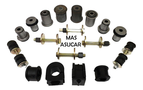 Imagen 1 de 1 de Kit Bujes Cauchos Muñecos Camber Chevrolet Blazer 4x4. 91-05