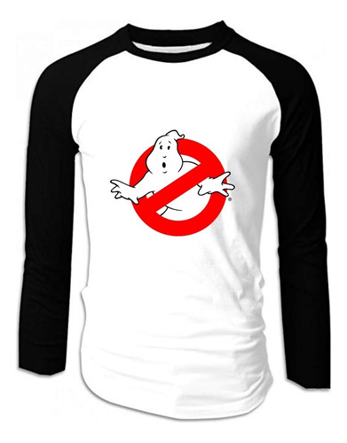 Camiseta  Ghostbusters Manga Larga Camibuso Ranglan