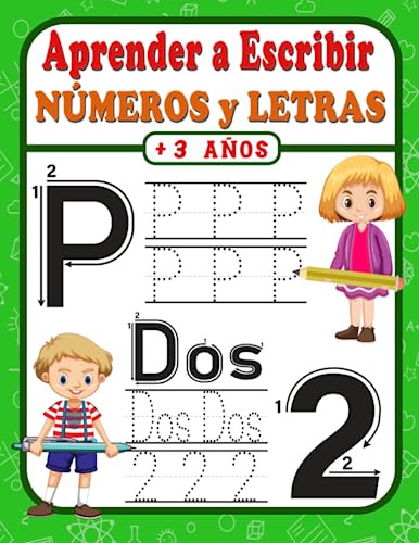 Libro : Aprender A Escribir Numeros Y Letras Aprendiendo A.