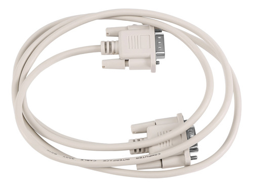 Adaptador Rs232 Db9 De 1,4 M, 9 Pines Macho A Vga, 15 Pines
