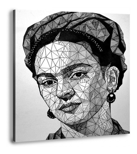 Cuadro Minimalista Moderno Frida Kahlo Canvas Nordico 