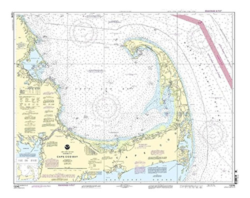 Noaa Grafico Cape Cod Bay