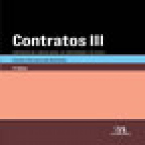 Livro Contratos Iii - 2019