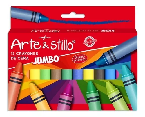  Crayones De Cera Colores Para Dibujar Y Pintar Arte