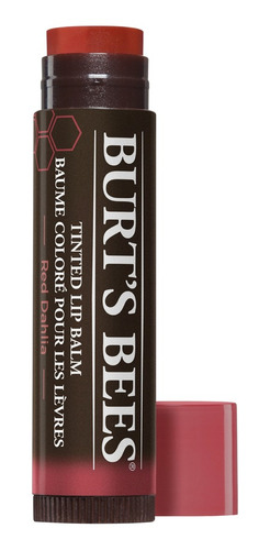 Imagen 2 de 2 de Bálsamo Labial Con Color Burt's Bees Red Dahlia