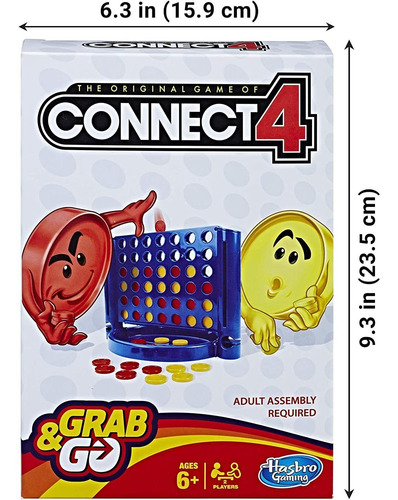 Conecte El Juego De 4 Grab And Go (tamaño De Viaje)