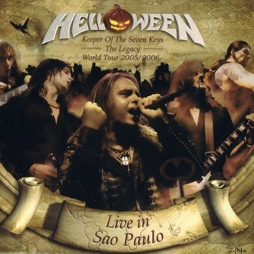 Helloween Live In Sao Paulo Cd Nuevo Nacional Icarus