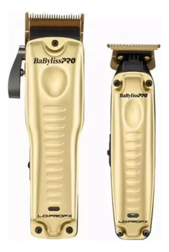 Combo Máquinas Babyliss Fx Lo Pro Corte E Acabamento Bivolt