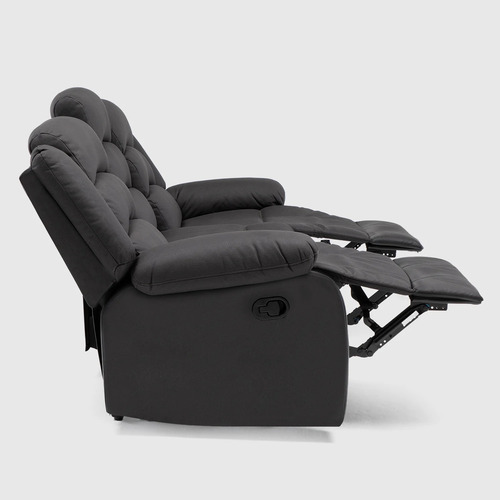 Berger Reclinable Sillón 3 Cuerpos Con Portavasos Santiago