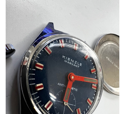Reloj Aleman Marca Kienzle Markant Niquel Mecanico Vintage