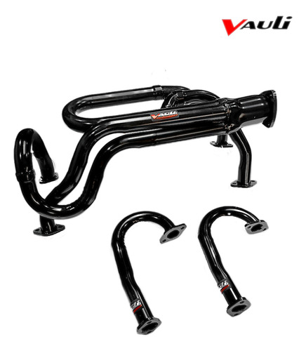 Escape Vauli Tipo A1 Header Con Curvas Vw Vocho Fuel Iny