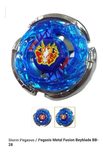 Beyblade Metal Fusion Storm Pegasus Bb-28