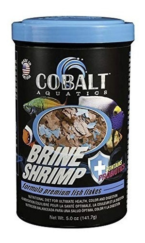 Cobalto Acuático Artemia Flake, 5 Oz