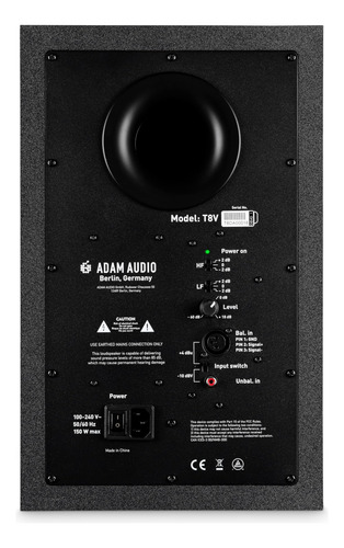 Monitor De Estudio Adam Audio T8v Para Grabación, Mezcla Y M