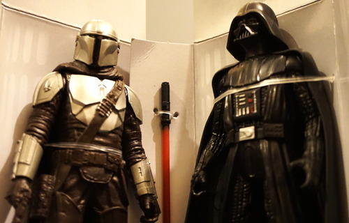 Star Wars - Set De 2 Figuras De La Saga The Mandalorian 5.5'