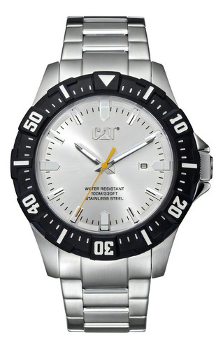 Reloj Caterpillar Hombre Moto 3hd Acero Calendario