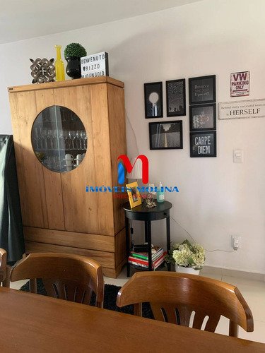Imagem 11 de 15 de Apto Vl. Guiomar 62m² 2 Dorms 1 Vaga Com Lazer - 4076