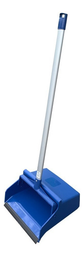 Recogedor De Basura Sistema Dual Fijo Y Plegable 30cm Azul
