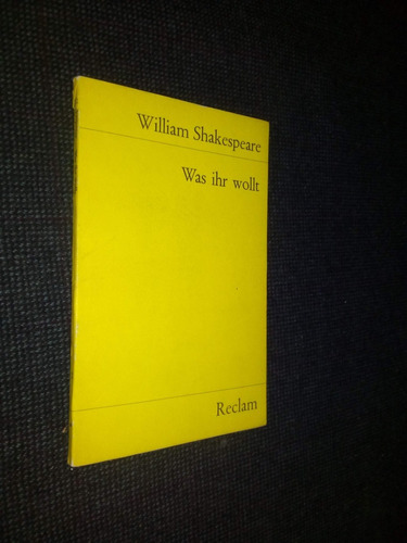 Was Ihr Wollt William Shakespeare