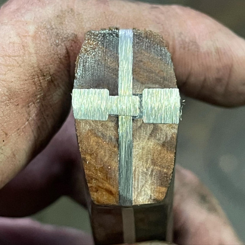 Imagen 5 de 5 de Tornillo Corby Tuerca Hembra Encabar Cuchillos Y Cuchilleria